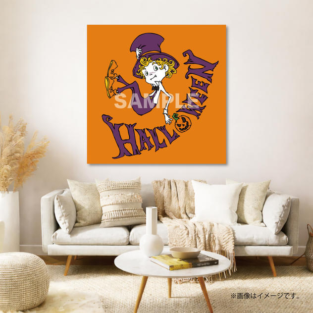 【限定10点】CHIMNEY TOWN アートパネル「踊るハロウィンナイト No.6」