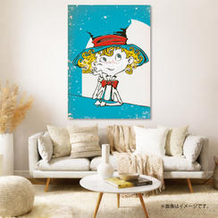 【限定1点】CHIMNEY TOWN アートパネル「考えるルビッチ（青）」(西野亮廣サイン入り)