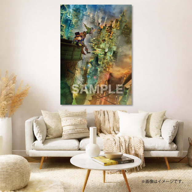 【限定30点】CHIMNEY TOWN アートパネル『映画 えんとつ町のプペル』No.1