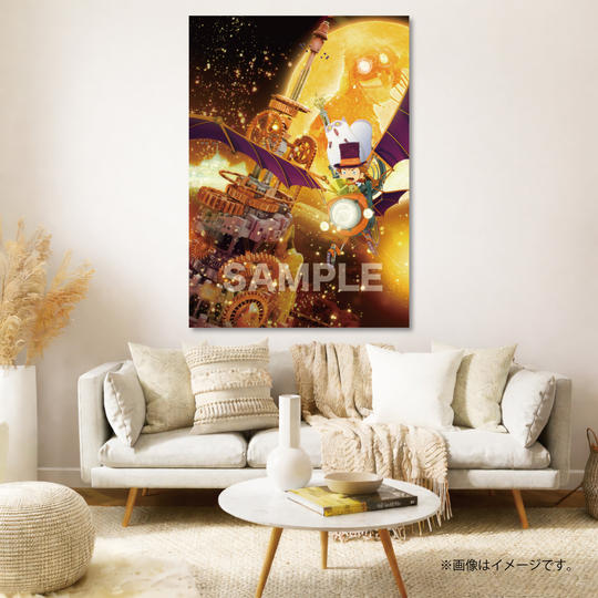 【限定30点】CHIMNEY TOWN アートパネル『映画 えんとつ町のプペル 〜約束の時計台〜』No.1