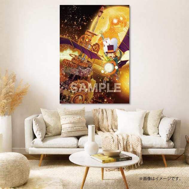 【限定30点】CHIMNEY TOWN アートパネル『映画 えんとつ町のプペル 〜約束の時計台〜』No.1