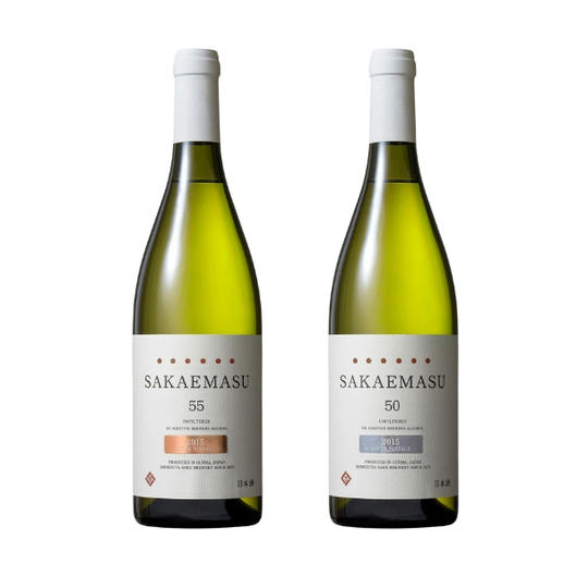 【コースE】新潟県産米 2015ヴィンテージの精米歩合違い・飲み比べ2本コース