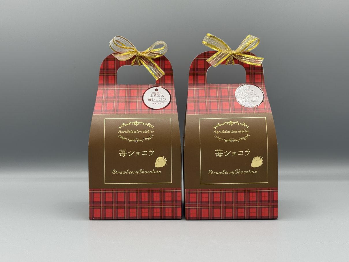 至福の一粒～完熟いちごと厳選チョコの誘惑『まるごと苺ショコラ