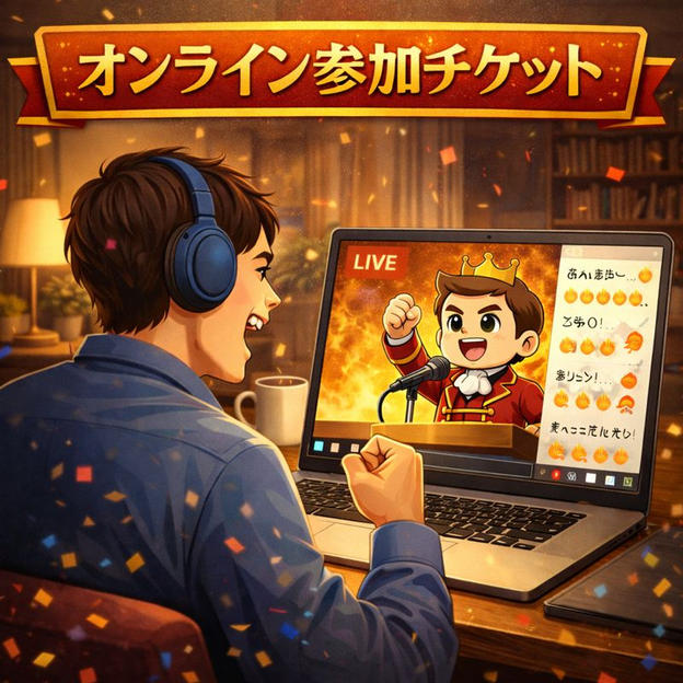 オンライン配信チケット（アーカイブ付）