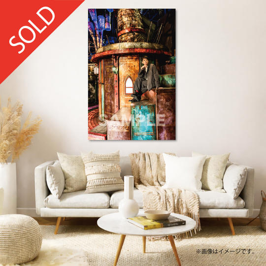 【限定1点】CHIMNEY TOWN アートパネル「北極星」