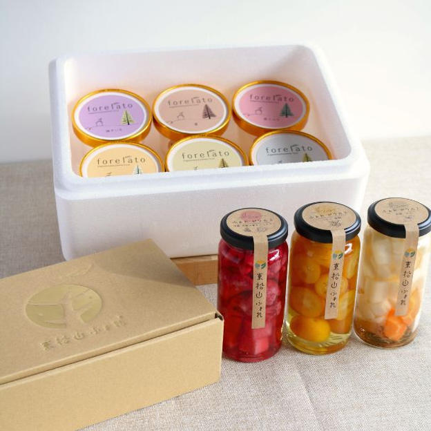⑦【受賞姉妹ギフトセット】forelato6種＆東松山ふぉれピクルス3本ギフト