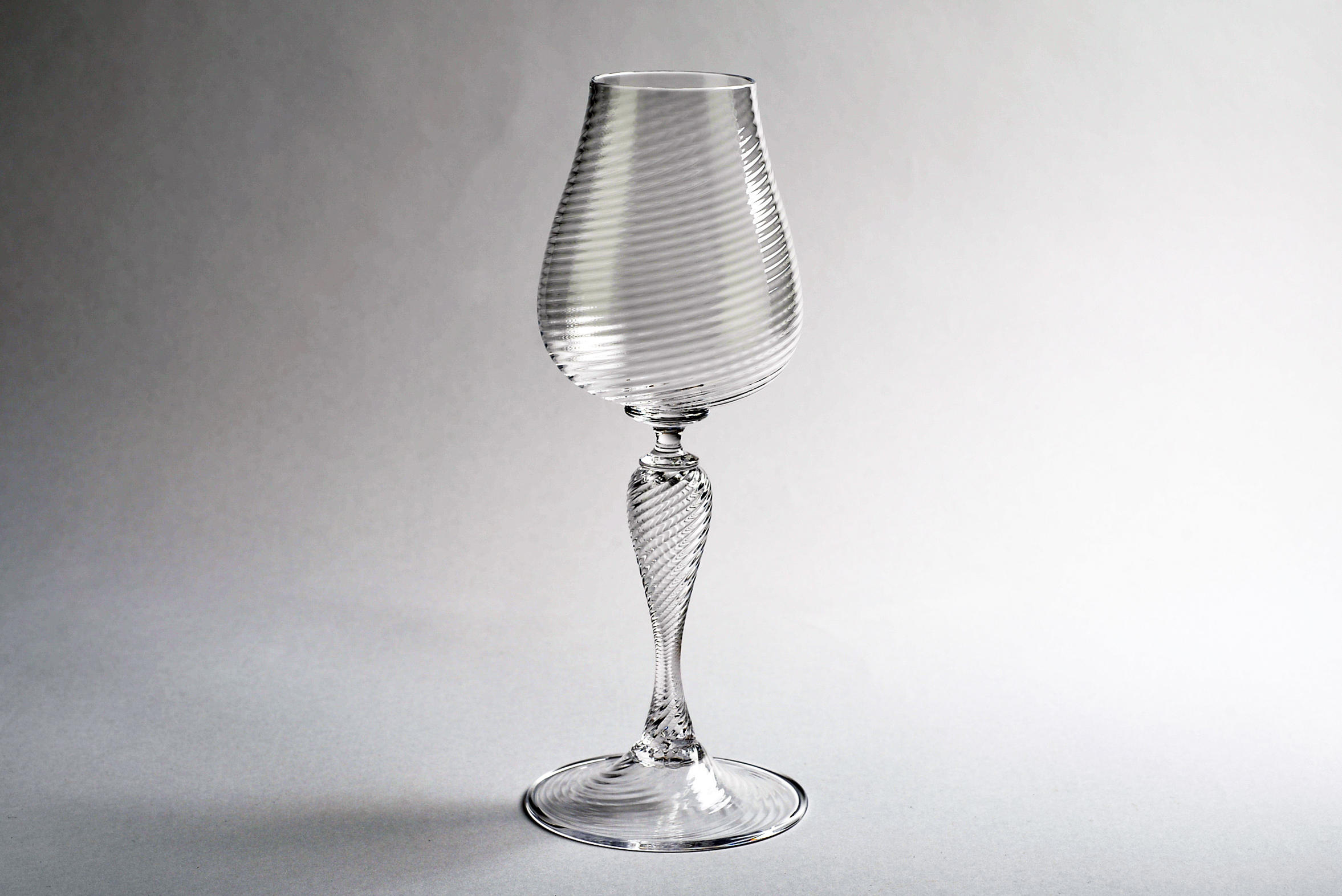 Goblet twist cup O stem - (［関野亮］洗練されたヴェネチアングラス