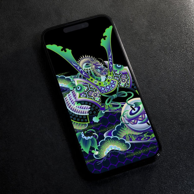 デジタル壁紙ダウンロード｜龍兜紋