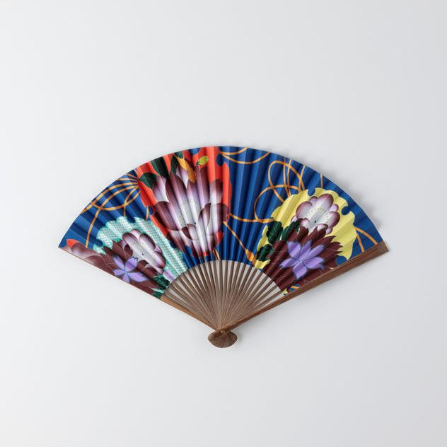 KYOTO KENRAN扇子｜花尽くし水引紋