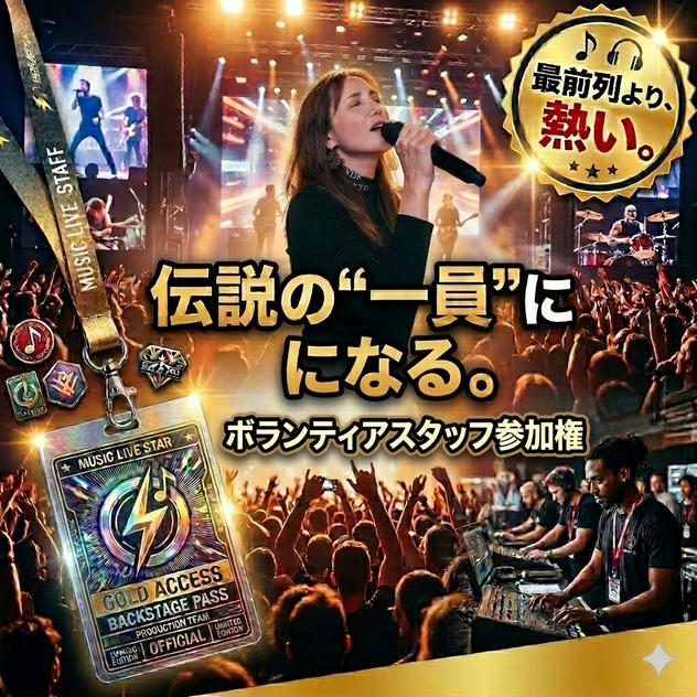 【ボラスタ】ライブ参加権