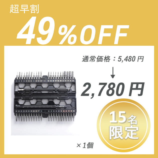 【超早割】HBT-471 ドライバーセット×1セット