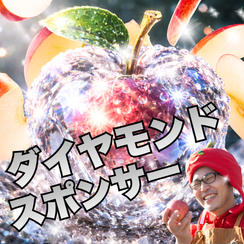 ダイヤモンド アップル🍎スポンサー（りんご5㌔×４ヵ月+ジュース６本）