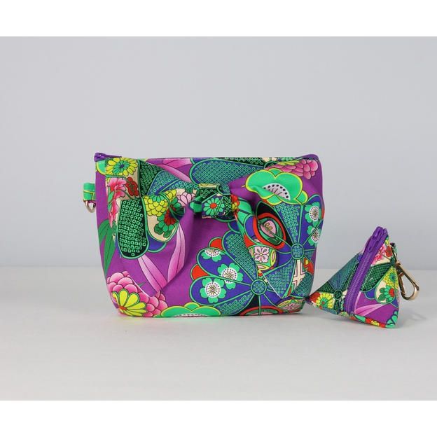 京友禅ポーチセット｜菊鹿の子紋（KYOTO KENRAN）