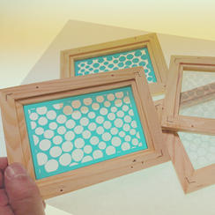 【2026年11月・限定３名】シルクスクリーン製版体験コース