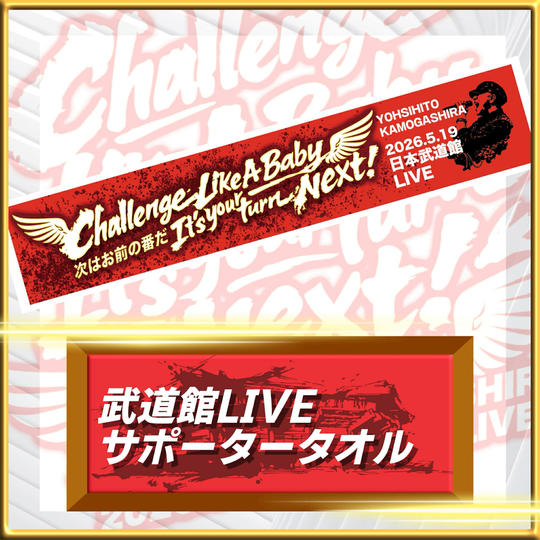 武道館LIVEサポータータオル