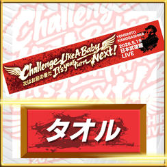 武道館LIVEサポータータオル