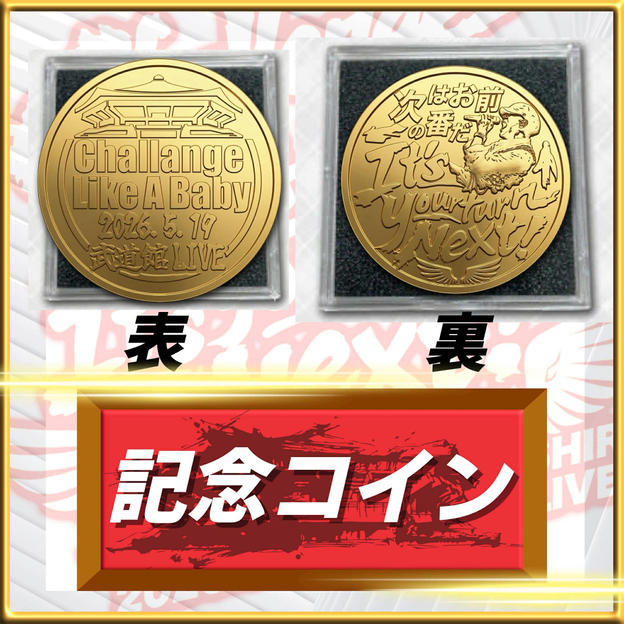 武道館LIVEメモリアル記念コイン