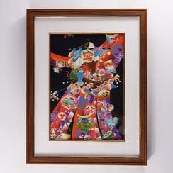 【限定5】KYOTO KENRAN 額装アート作品（宝船紋）