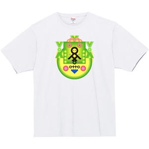 「佐藤理 デザインTシャツ」（GREEN／S・M・L・XL）