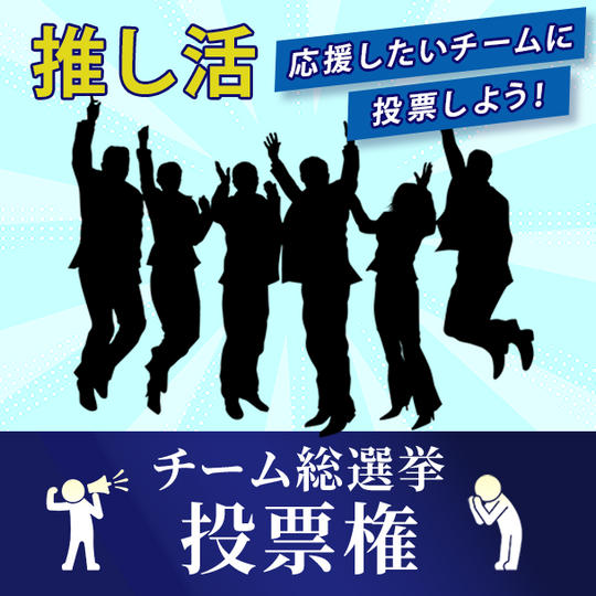 推しチーム人気投票権