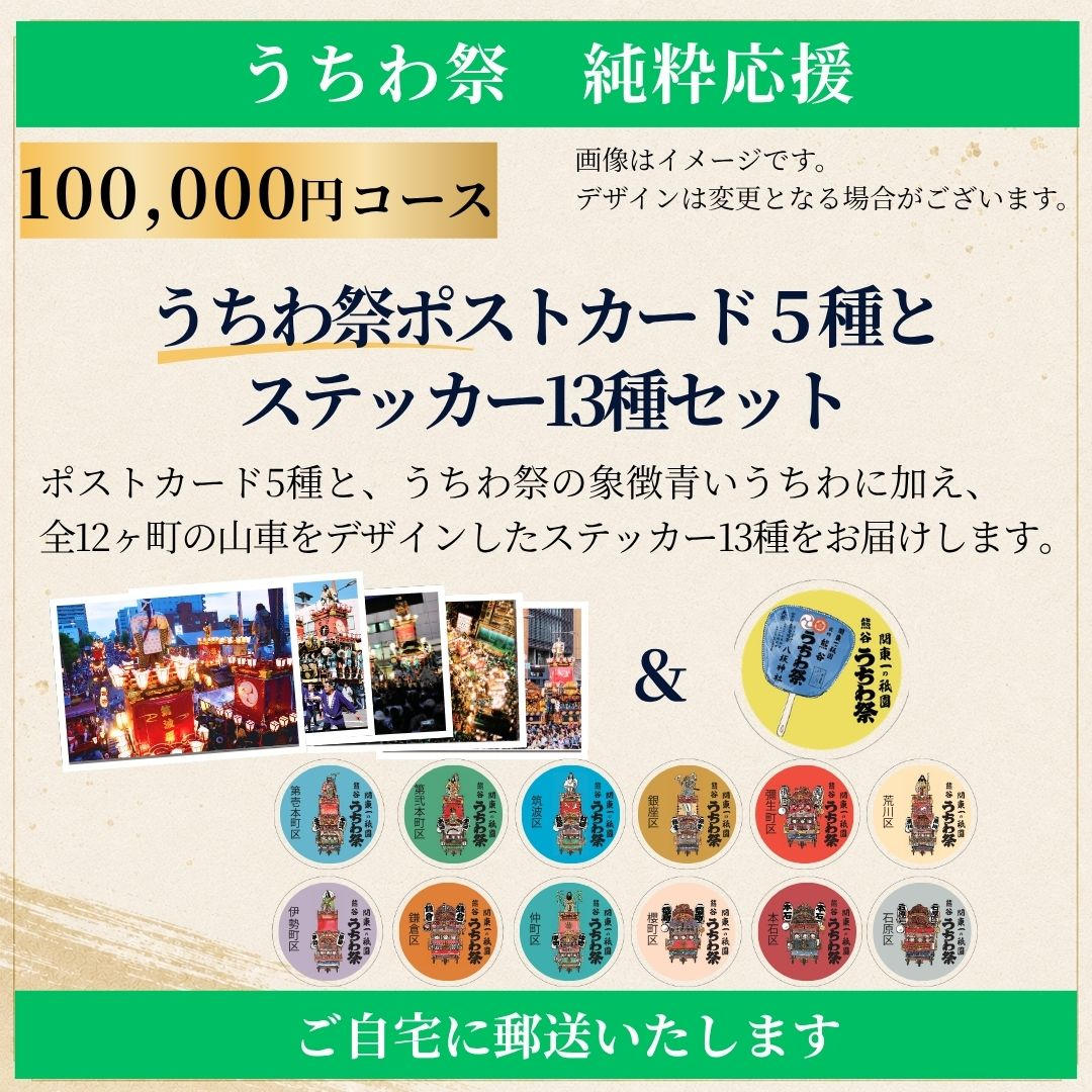 祭り当日受け取り】うちわ祭トートバッグセット - (熊谷の夏を