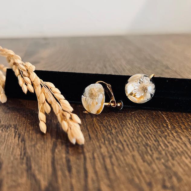 三男米【さんおとこまい】イヤリング