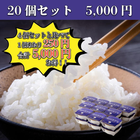 「彩のきずなレンジアップ御飯」20個セット