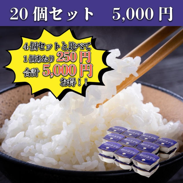 「彩のきずなレンジアップ御飯」20個セット
