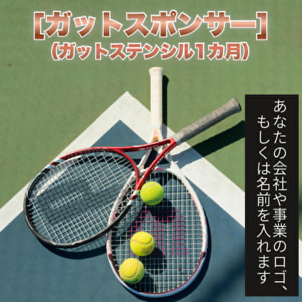 ガットスポンサー（ガットステンシル1ヶ月）
