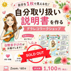 5436 自分取り扱い説明書を作るワークショップ