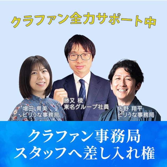 事務局スタッフへ差し入れ権