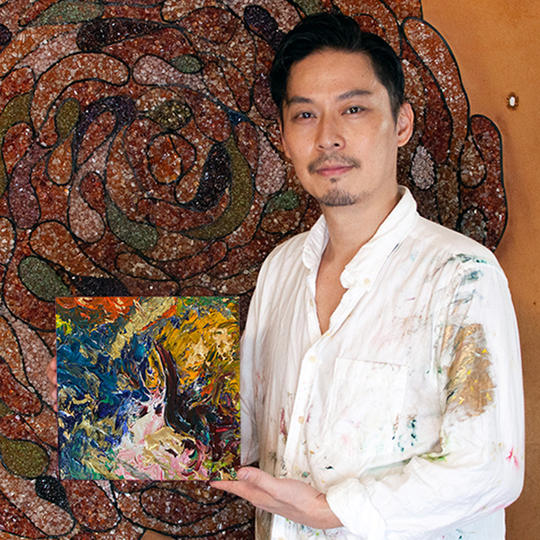 "つながるピース" 描き下ろしオリジナル原画「謳歌」1ピース※お一人様一点限り!!!（必ず詳細をご覧ください）