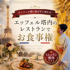 エッフェル塔＆絶景ディナー同行プラン