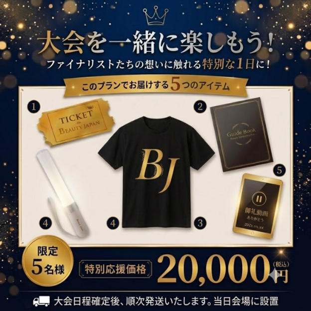 ⑧【20,000円】スペシャル応援プラン【応援者向けフルセット】