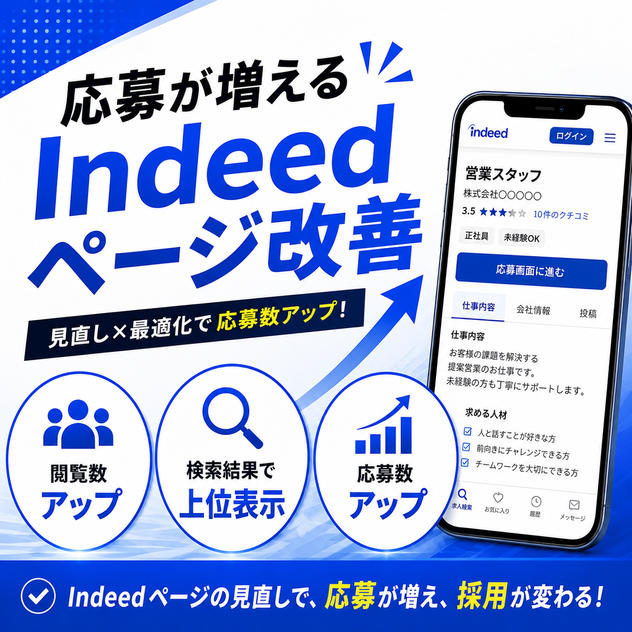 Indeedページ改善サポート