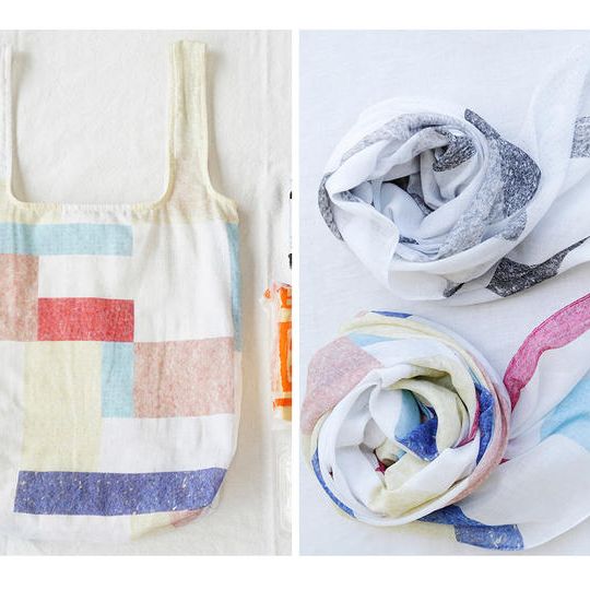 エコバッグ + コットンストール