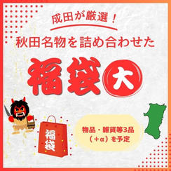 成田厳選！秋田名物を詰め合わせた福袋　大