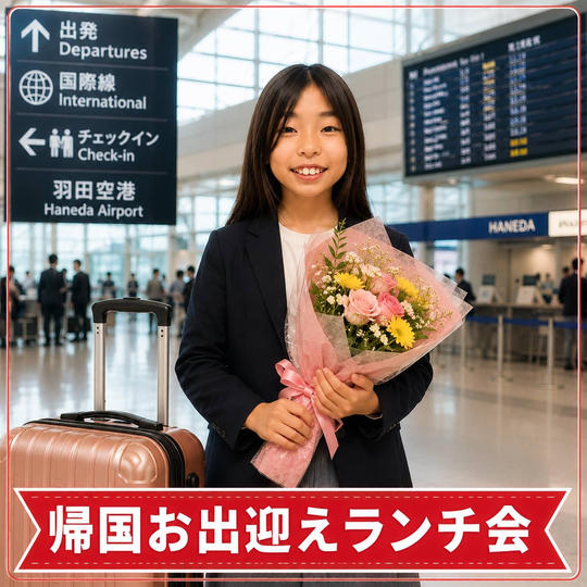 【追加】あかね帰国お出迎えランチ会