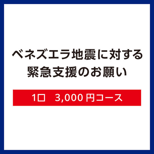 【Ｅ】1口3,000円コース（領収証あり）