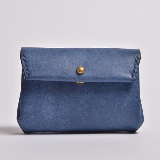ちっ財布 青