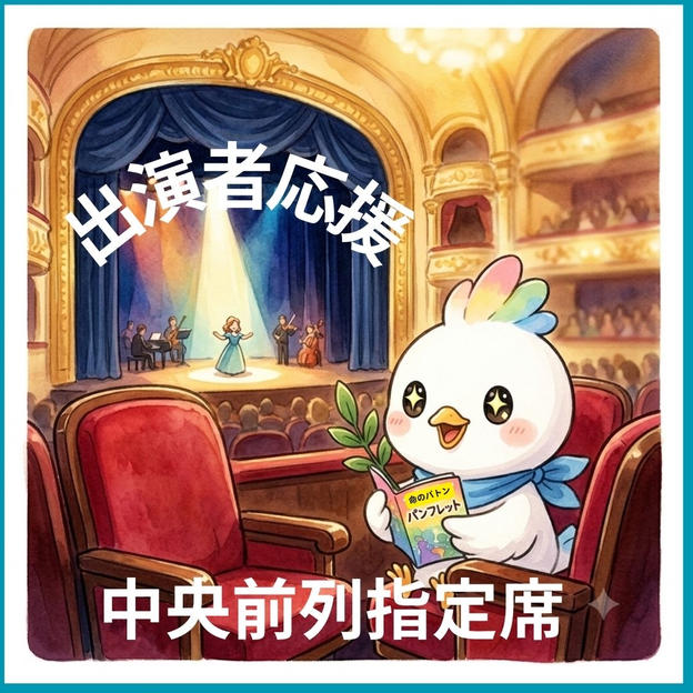 中央前列指定席＆出演者応援セット