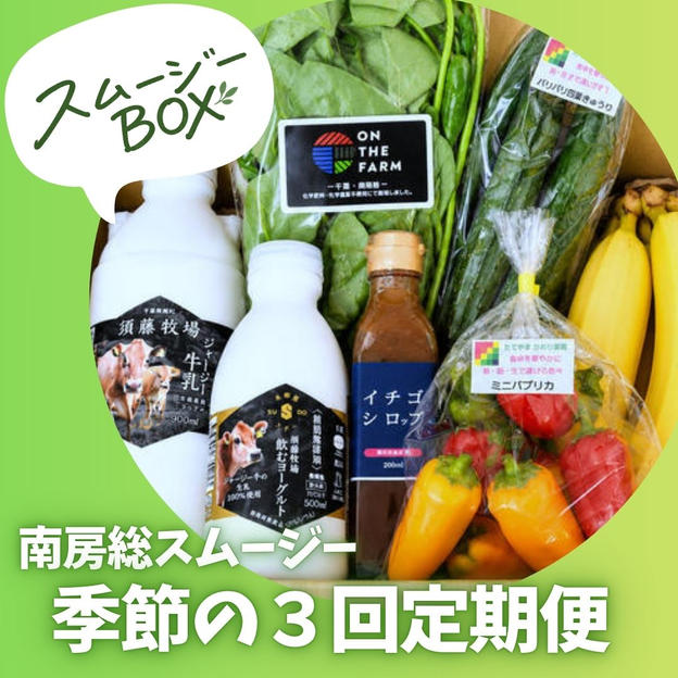 南房総スムージー季節の３回定期便