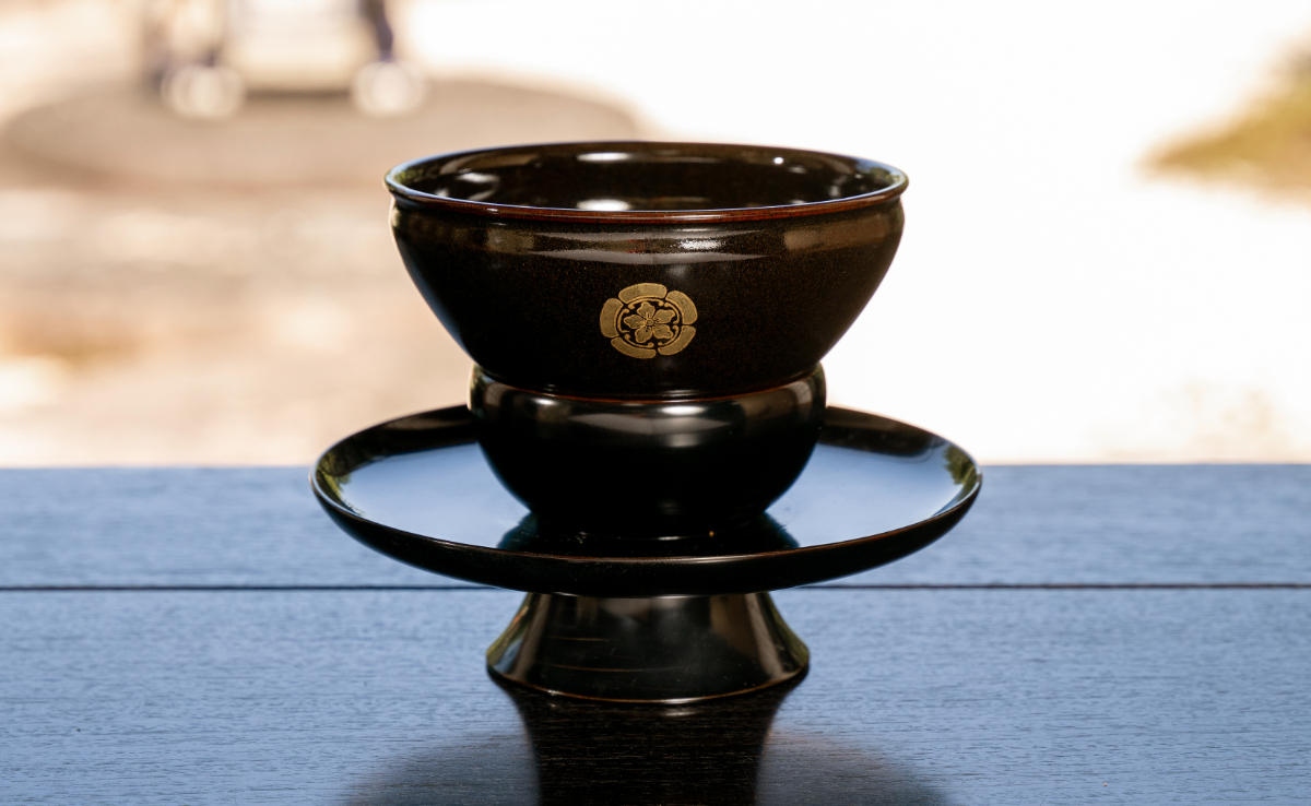 限定50碗】織田信長公400回忌記念 織田木瓜天目茶碗 - (織田信長公が