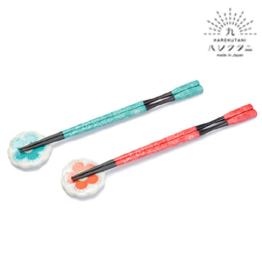 【新商品・早割】 ハレクタニ　ペア箸＆ペア箸置きセット
