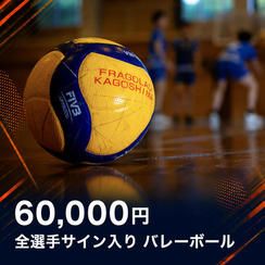 全選手サイン入り バレーボール