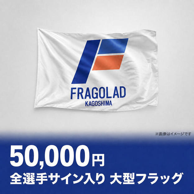 全選手サイン入り 大型フラッグ