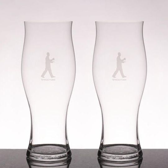 【12,000円のご支援】オリジナルビアグラス(2脚セット)※完売につき追加でご用意しました