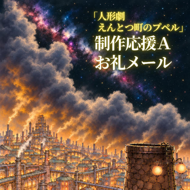 「人形劇 えんとつ町のプペル」制作応援A｜お礼メール