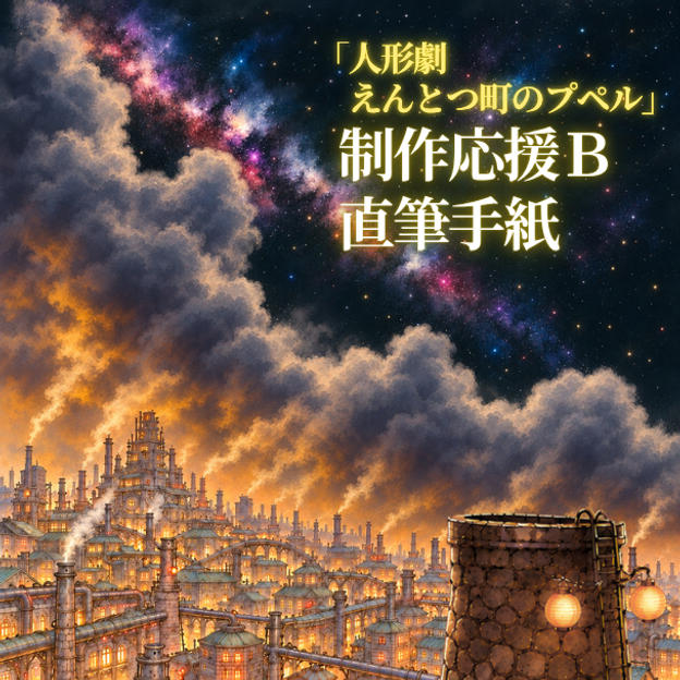 「人形劇 えんとつ町のプペル」制作応援B｜直筆手紙