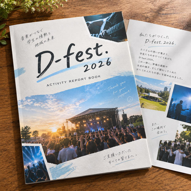 D-fest.2026｜活動報告ブック＋直筆レター